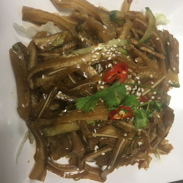 凉拌猪耳Varkensoor